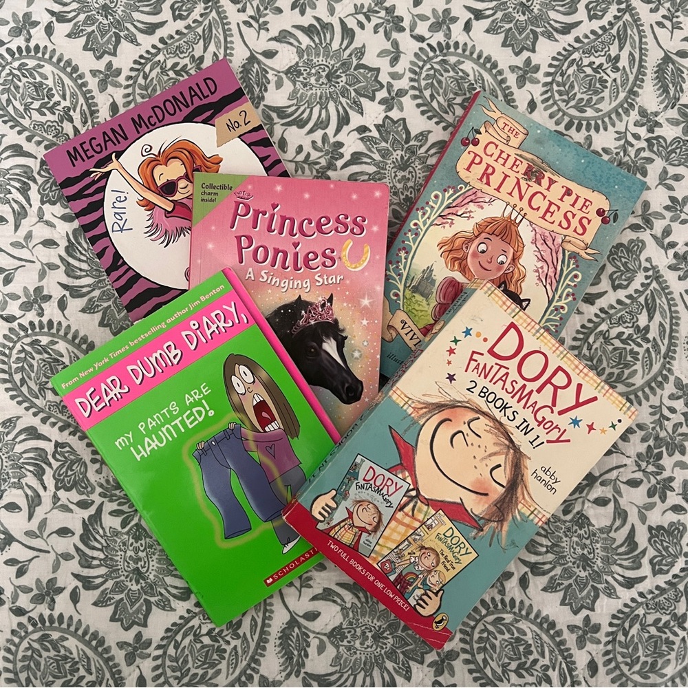 Set of Five Children’s Books, Approx. Ages 7-10